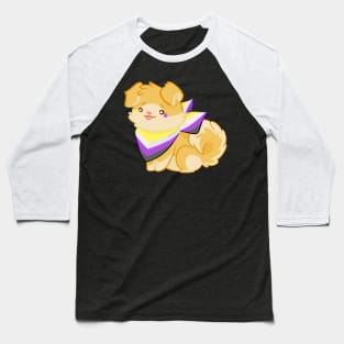 Nonbinary Pupper Baseball T-Shirt